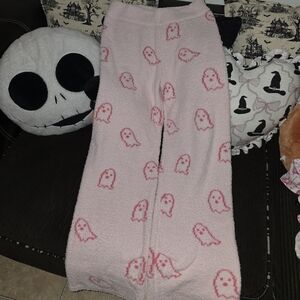 Cozy Pink Ghost Pajamas